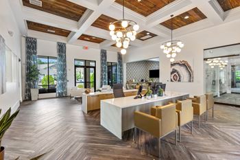 Newly-designed clubhouse